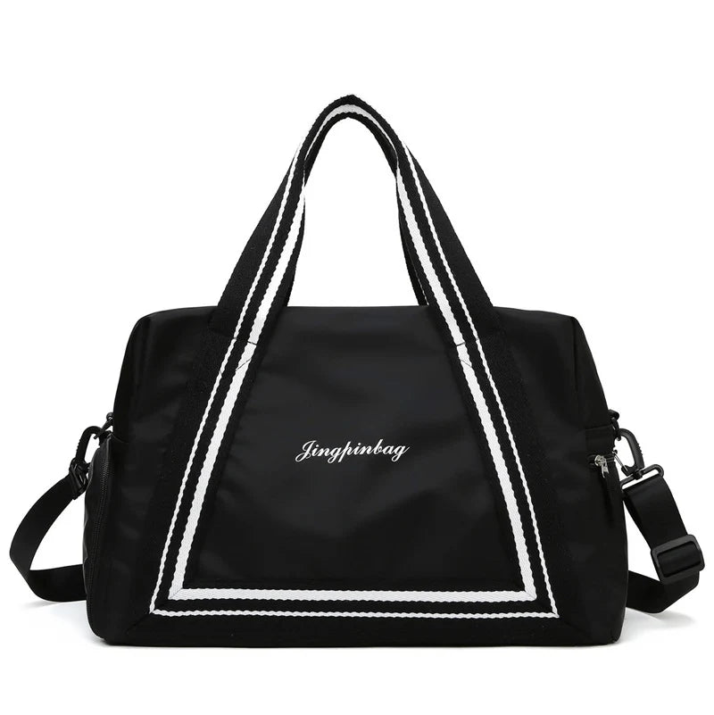 Duffle Bag Water-Resistant Multiple Pockets & Detachable Shoulder Strap