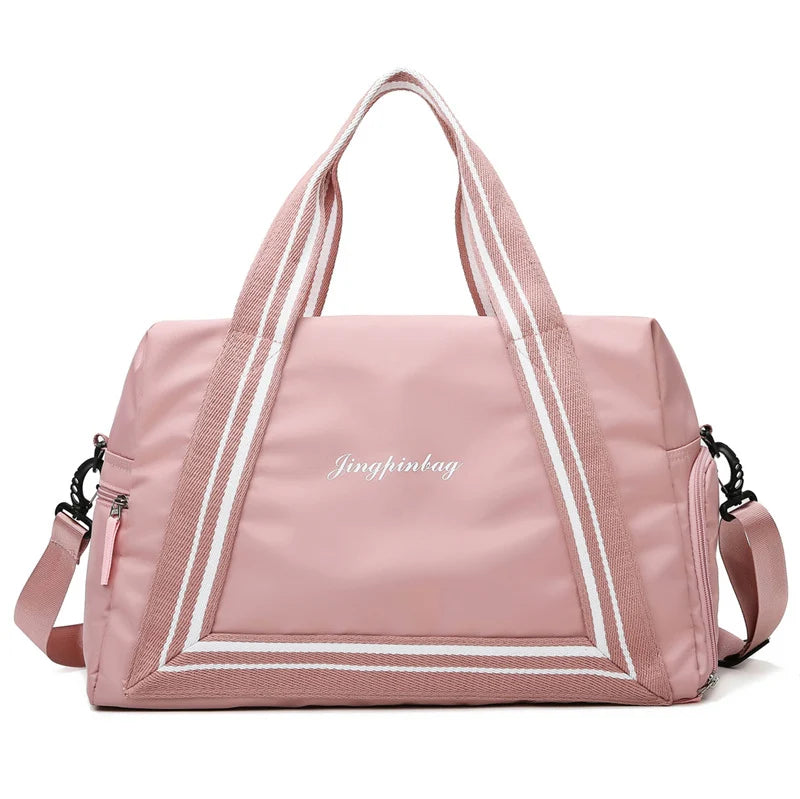 Duffle Bag Water-Resistant Multiple Pockets & Detachable Shoulder Strap