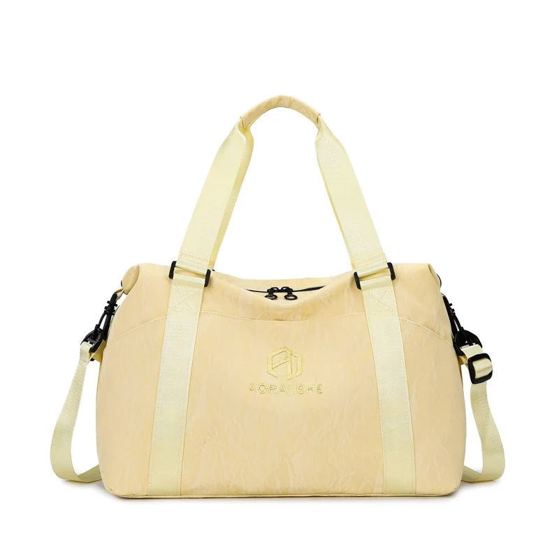 Duffle Bag Water-Resistant Multiple Pockets & Detachable Strap