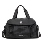 Duffle Bag Water-Resistant Multiple Pockets Padded Shoulder Strap
