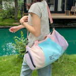 Duffle Bag Water-Resistant Multiple Pockets & Shoe Pocket