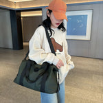 Duffle Bag Water-Resistant Padded Handles & Adjustable Strap