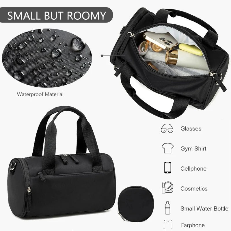 Duffle Bag Water-Resistant Padded Handles & Adjustable Strap