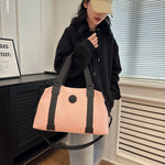 Duffle Bag Water-Resistant Padded Handles & Adjustable Strap