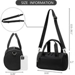 Duffle Bag Water-Resistant Padded Handles & Adjustable Strap