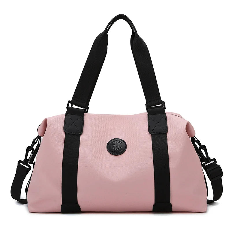 Duffle Bag Water-Resistant Padded Handles & Adjustable Strap