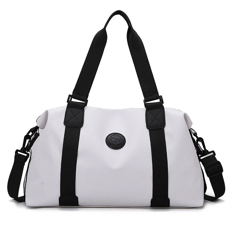 Duffle Bag Water-Resistant Padded Handles & Adjustable Strap