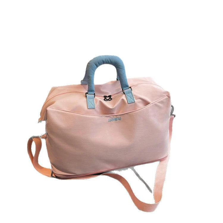 Duffle Bag Water-Resistant Padded Handles & Detachable Shoulder Strap
