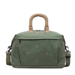 Duffle Bag Water-Resistant Padded Handles & Detachable Strap