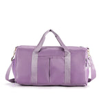 Duffle Bag Water-Resistant Padded Handles & Multiple Pockets