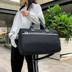Duffle Bag Water-Resistant Padded Shoulder Strap & Dual Handles