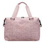 Duffle Bag Water-Resistant Shoe Compartment & Ergonomic Straps