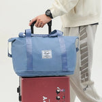 Duffle Bag Water-Resistant Spacious Dual Handles & Detachable Strap