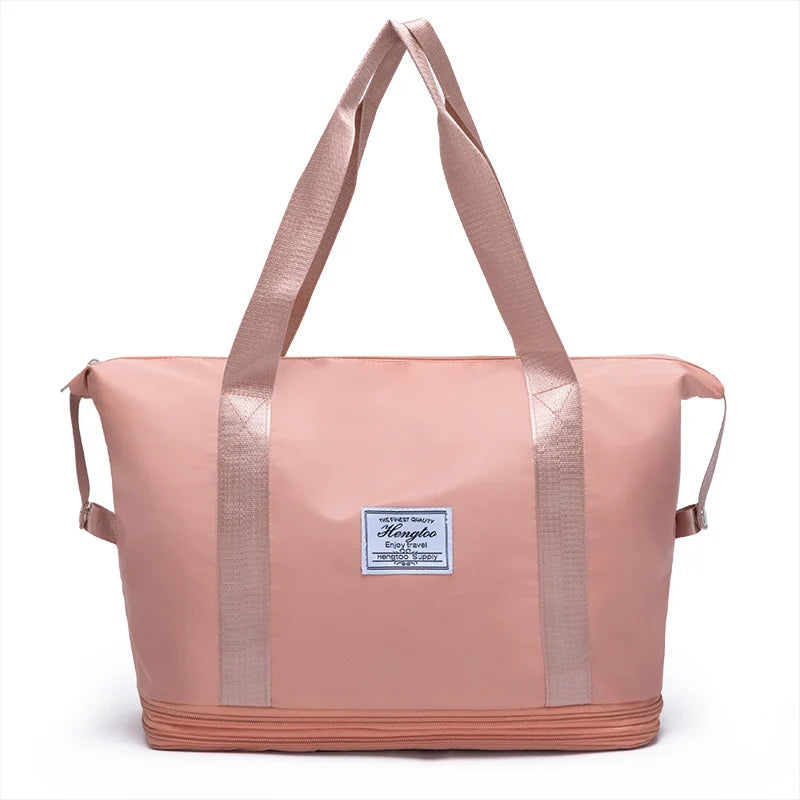 Duffle Bag Water-Resistant Spacious Dual Handles & Detachable Strap