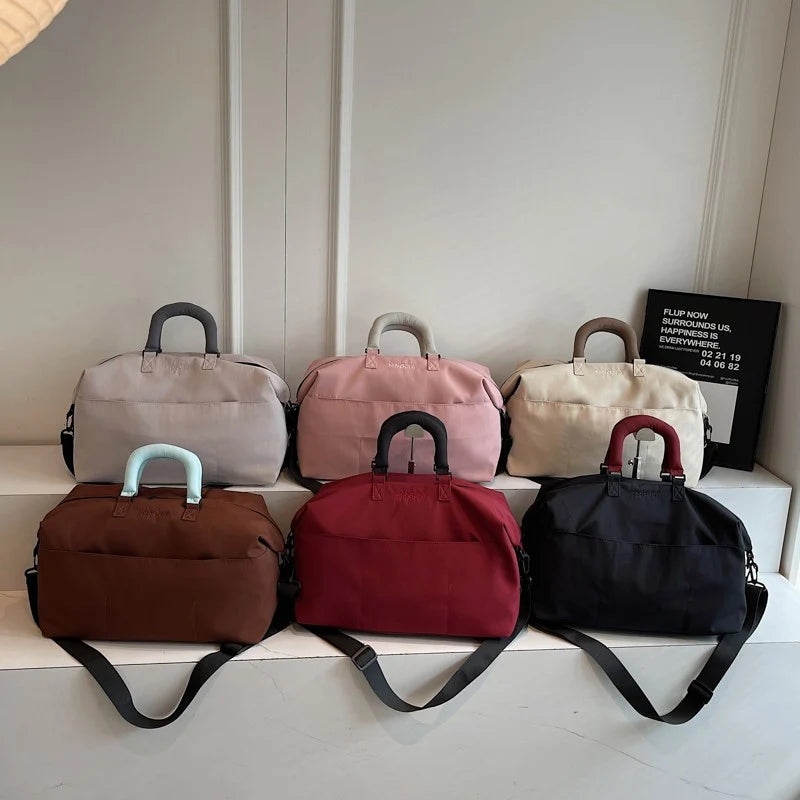 Duffle Bag Water-Resistant Spacious Interior & Detachable Shoulder Strap