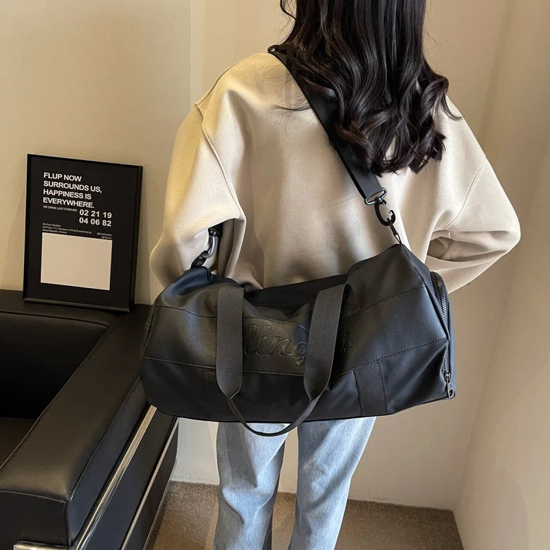 Duffle Bag Water-Resistant Spacious Interior & Multiple Pockets