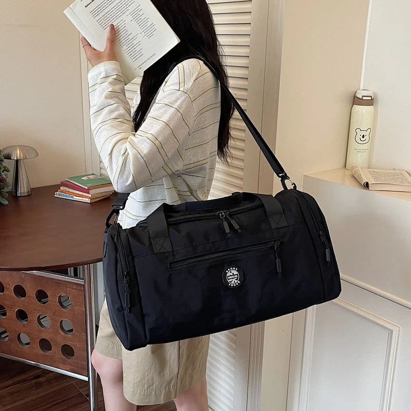 Duffle Bag Water-Resistant Spacious Interior & Multiple Pockets