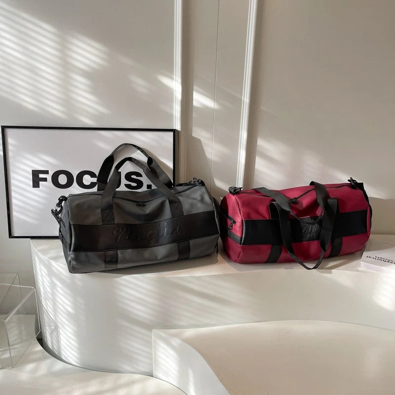 Duffle Bag Water-Resistant Spacious Interior & Multiple Pockets