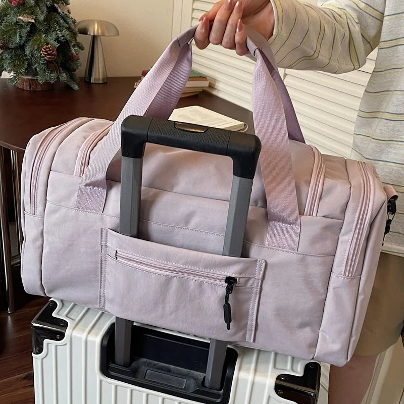 Duffle Bag Water-Resistant Spacious Interior & Multiple Pockets