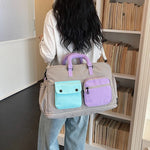 Duffle Bag Water-Resistant Spacious Main Compartment & Multiple Pockets