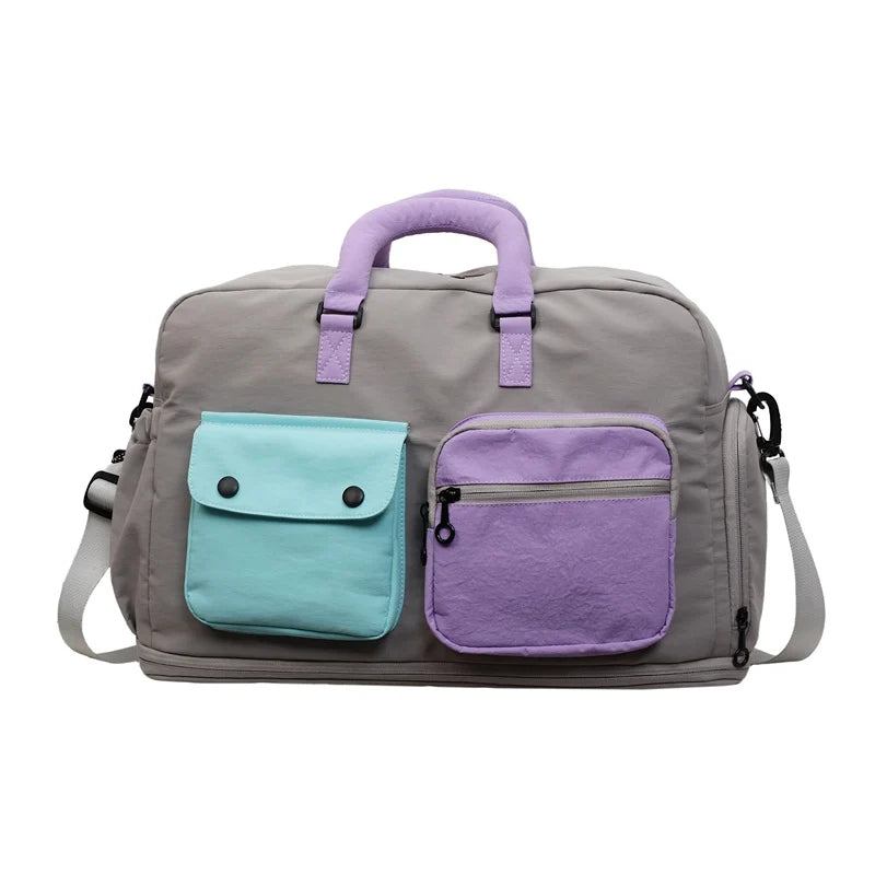 Duffle Bag Water-Resistant Spacious Main Compartment & Multiple Pockets