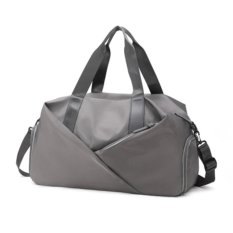 Duffle Bag Water-Resistant Spacious Multiple Pockets Adjustable Shoulder Strap