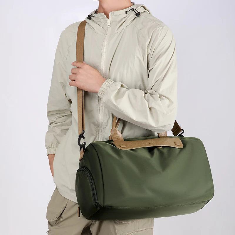 Duffle Bag Water-Resistant Spacious Padded Handles & Adjustable Strap