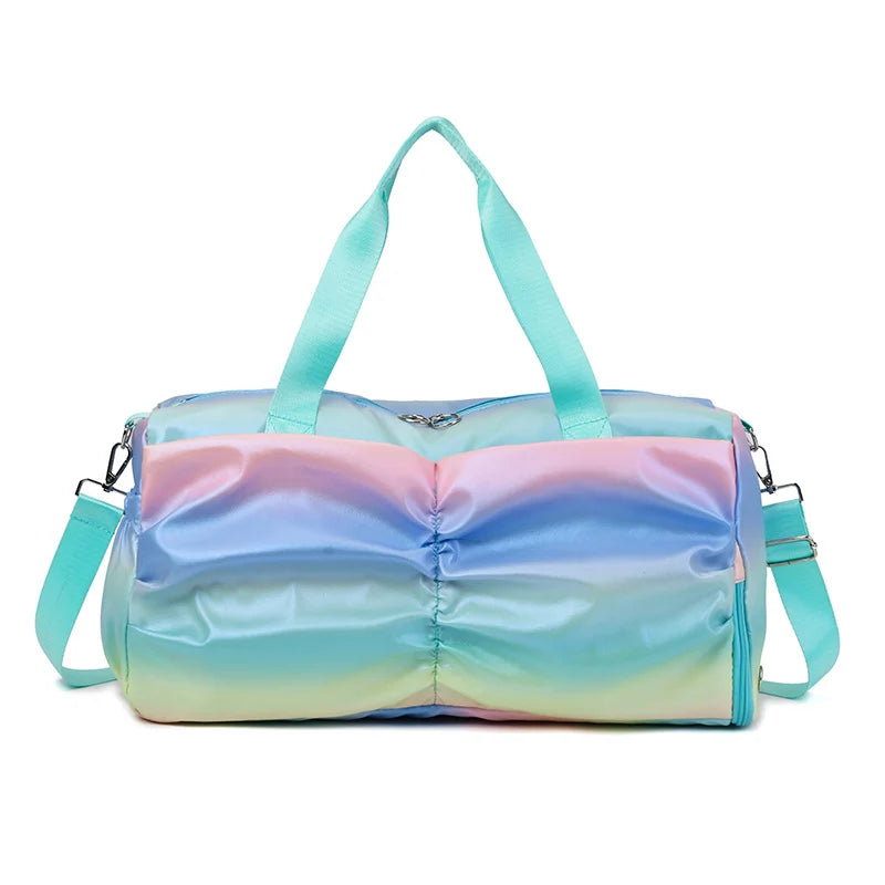 Duffle Bag Water-Resistant Spacious Padded Handles & Adjustable Strap