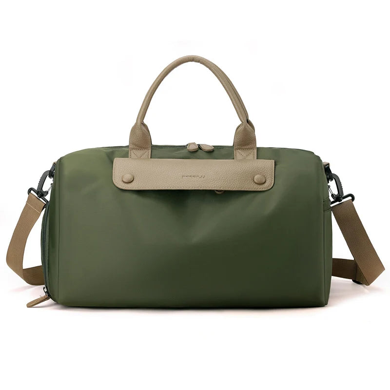 Duffle Bag Water-Resistant Spacious Padded Handles & Adjustable Strap