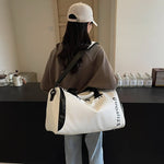 Duffle Bag Waterproof Ergonomic Straps & Multiple Compartments