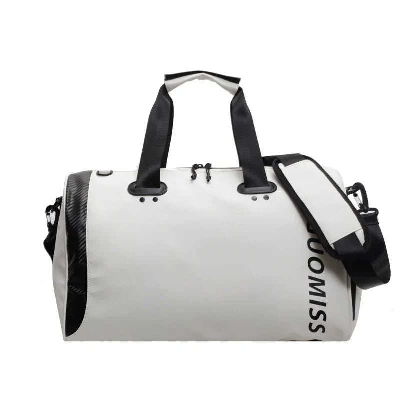 Duffle Bag Waterproof Ergonomic Straps & Multiple Compartments