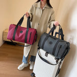 Duffle Bag Waterproof Multiple Compartments Adjustable Shoulder Strap