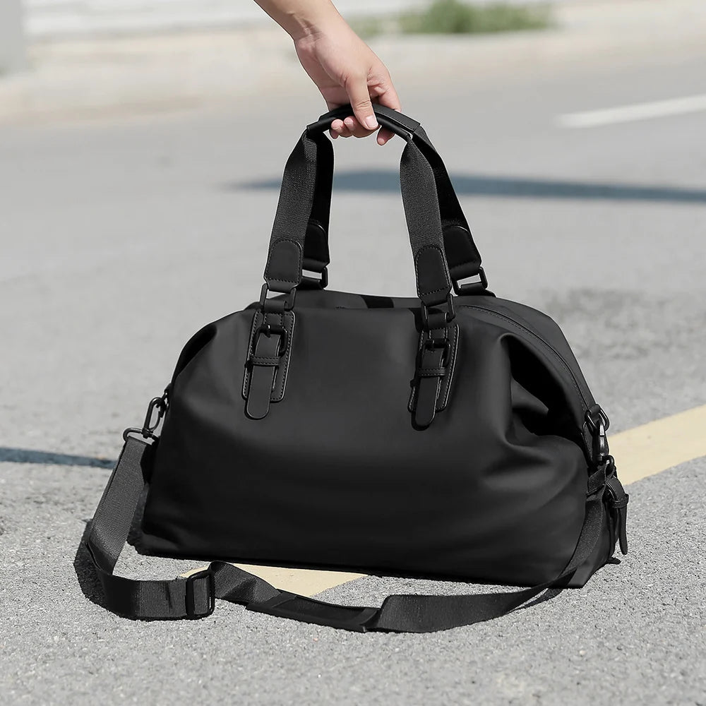 Duffle Bag Waterproof Multiple Compartments & Detachable Strap