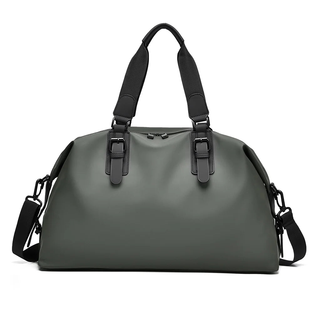 Duffle Bag Waterproof Multiple Compartments & Detachable Strap