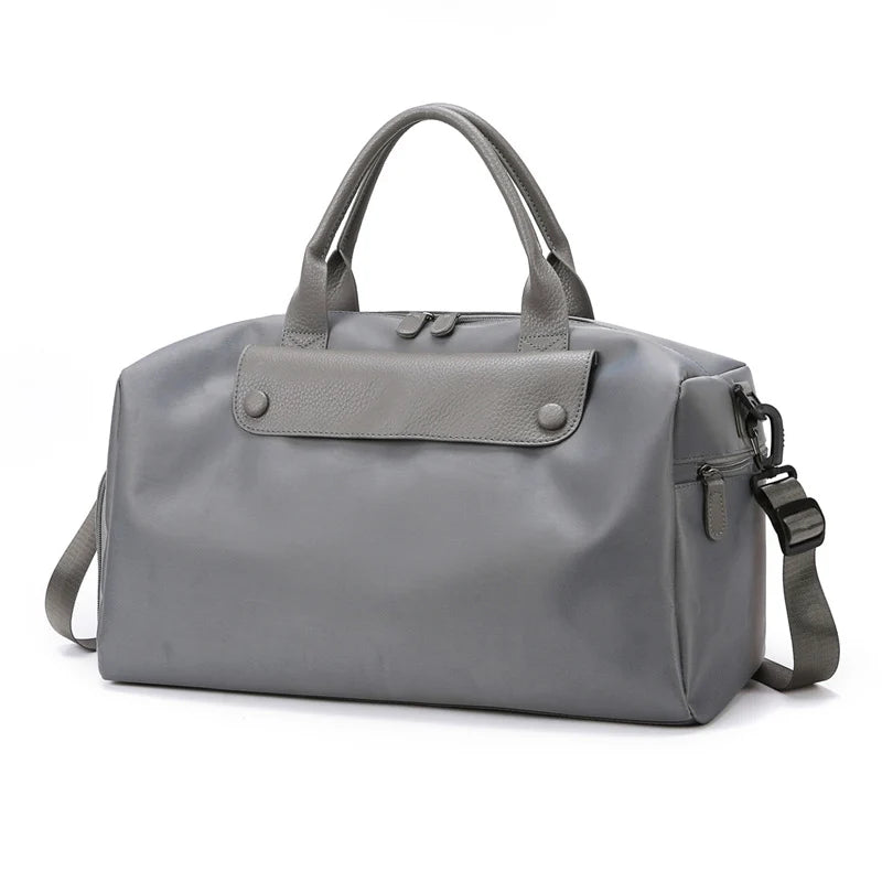 Duffle Bag Waterproof Multiple Pockets Detachable Shoulder Strap