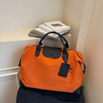 Duffle Bag Weather-Resistant Fabric Spacious Main Compartment