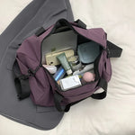 Duffle Bag Weather-Resistant Multiple Compartments & Adjustable Shoulder Strap