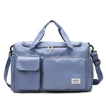 Duffle Bag Weather-Resistant Multiple Compartments & Detachable Strap