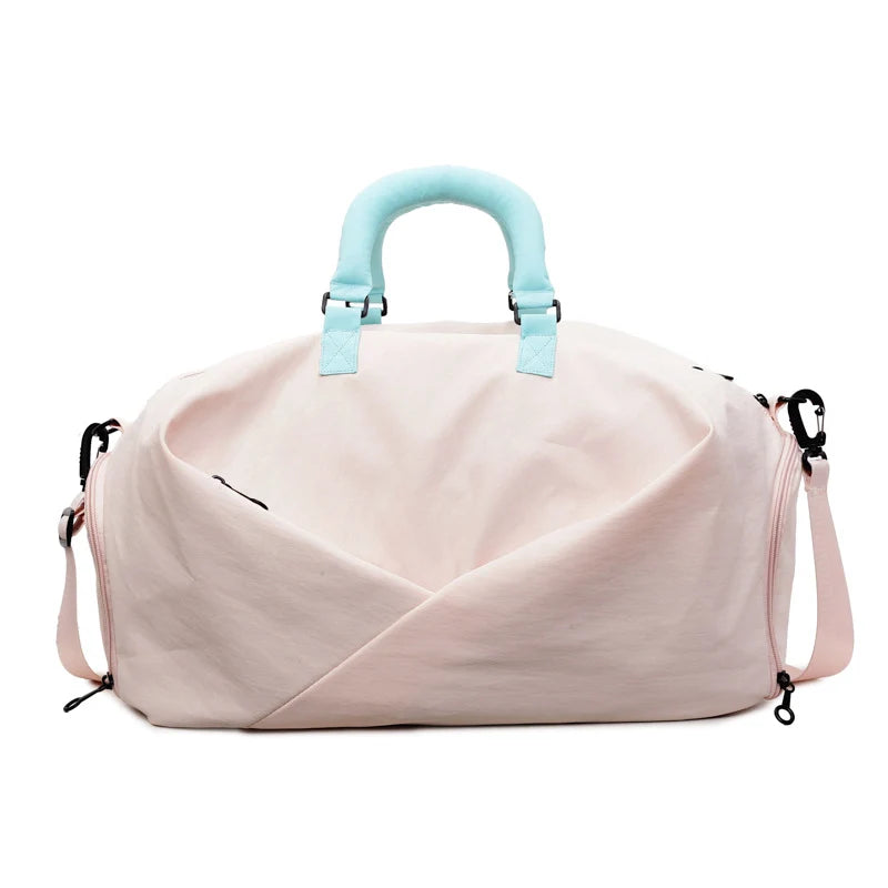 Duffle Bag Weather-Resistant Multiple Pockets & Detachable Strap