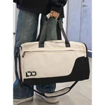 Duffle Bag Weather-Resistant Multiple Pockets & Padded Strap