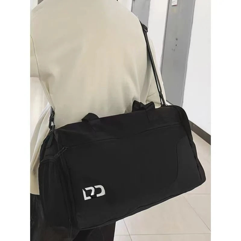 Duffle Bag Weather-Resistant Multiple Pockets & Padded Strap