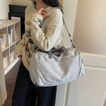 Duffle Bag Weather-Resistant Padded Handles & Adjustable Strap