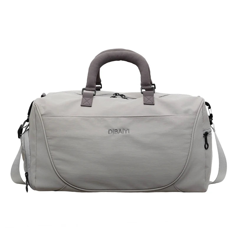 Duffle Bag Weather-Resistant Padded Handles & Adjustable Strap