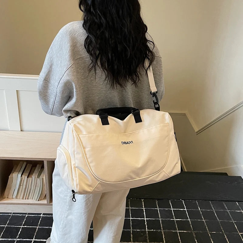 Duffle Bag Weather-Resistant Spacious Adjustable Strap