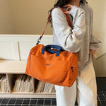 Duffle Bag Weather-Resistant Spacious Adjustable Strap
