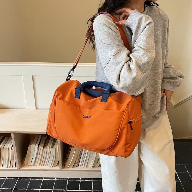 Duffle Bag Weather-Resistant Spacious Adjustable Strap