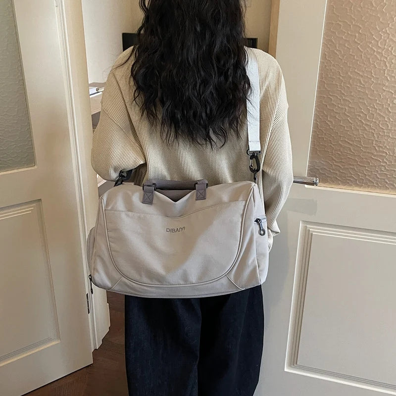 Duffle Bag Weather-Resistant Spacious Adjustable Strap