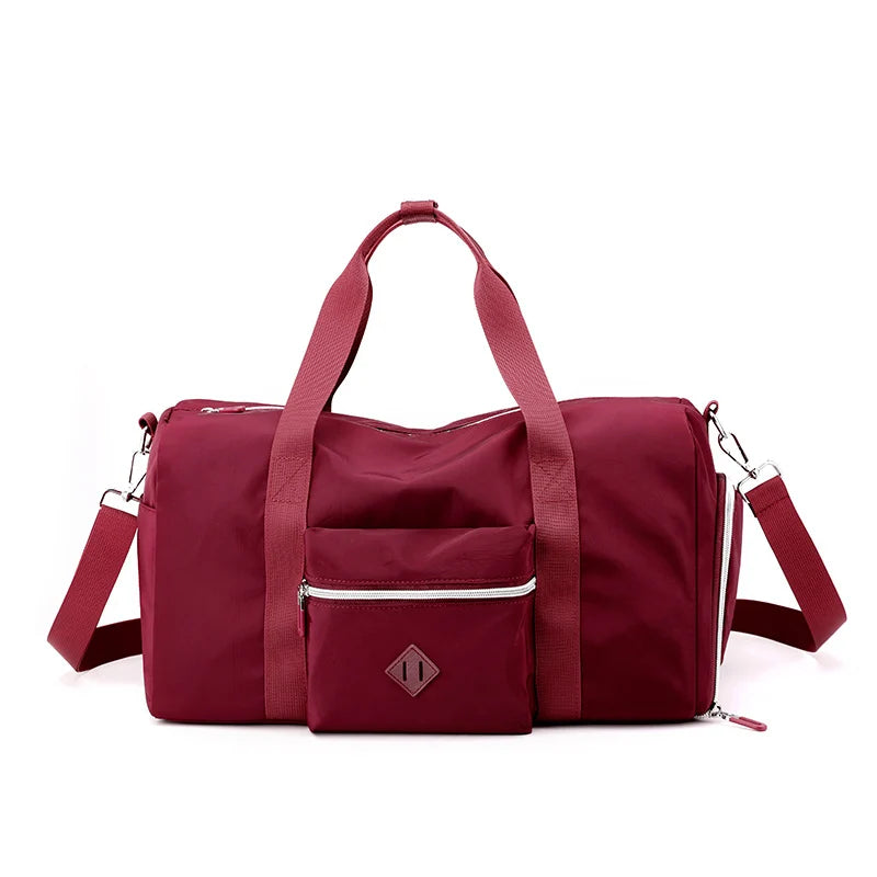 Duffle Bag Weather-Resistant Spacious Interior & Multiple Pockets