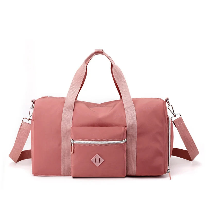 Duffle Bag Weather-Resistant Spacious Interior & Multiple Pockets