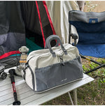 Duffle Bag Weather-Resistant Spacious Padded Handles & Adjustable Strap